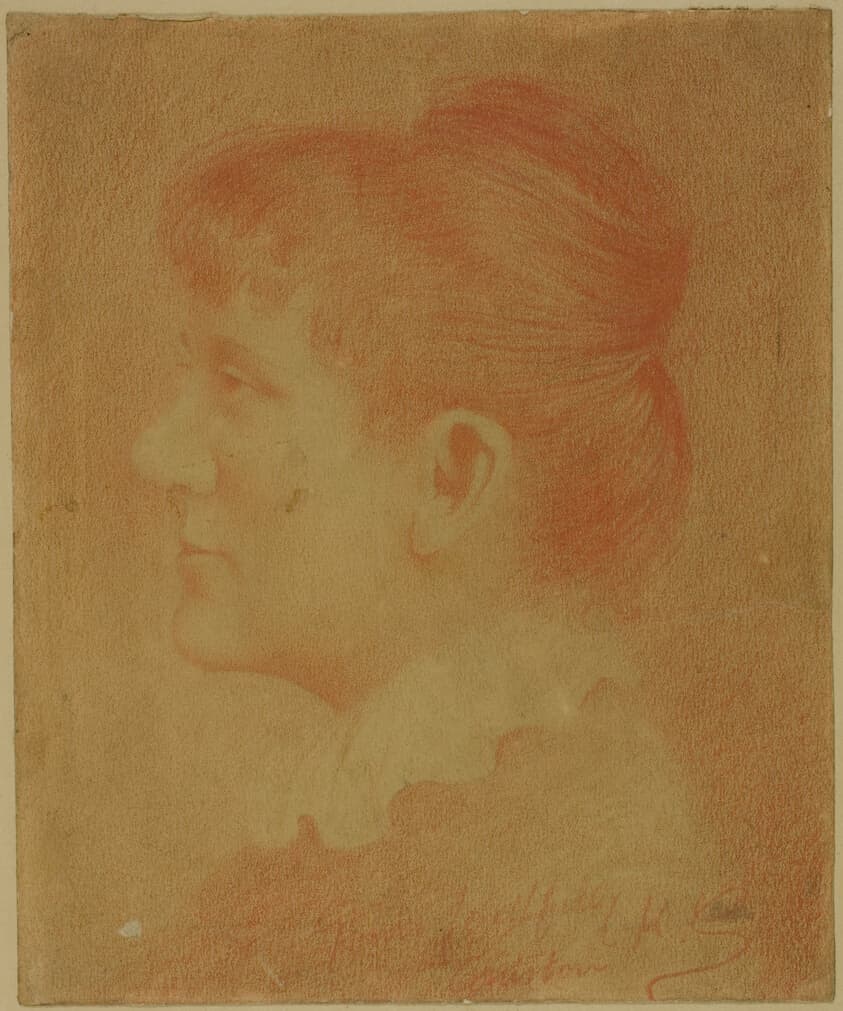 Self-Portrait — Kate Greenaway