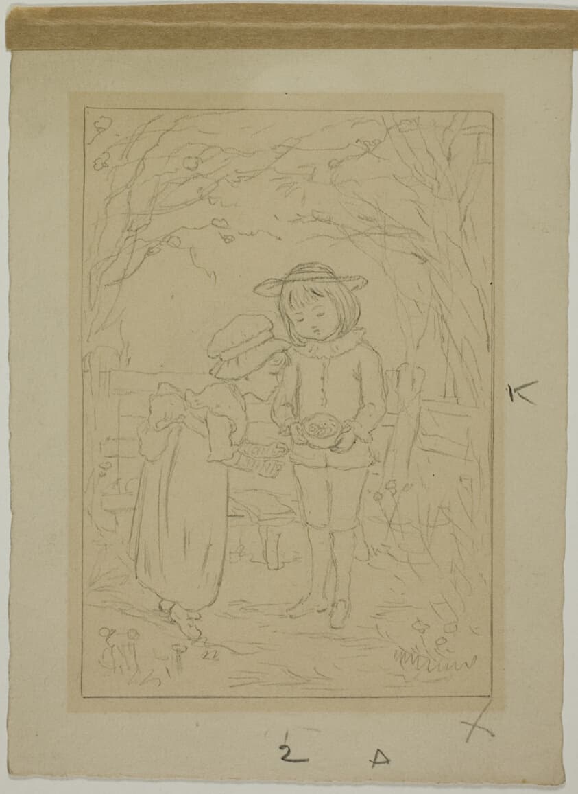 Discovery of Bird's Nest — Kate Greenaway