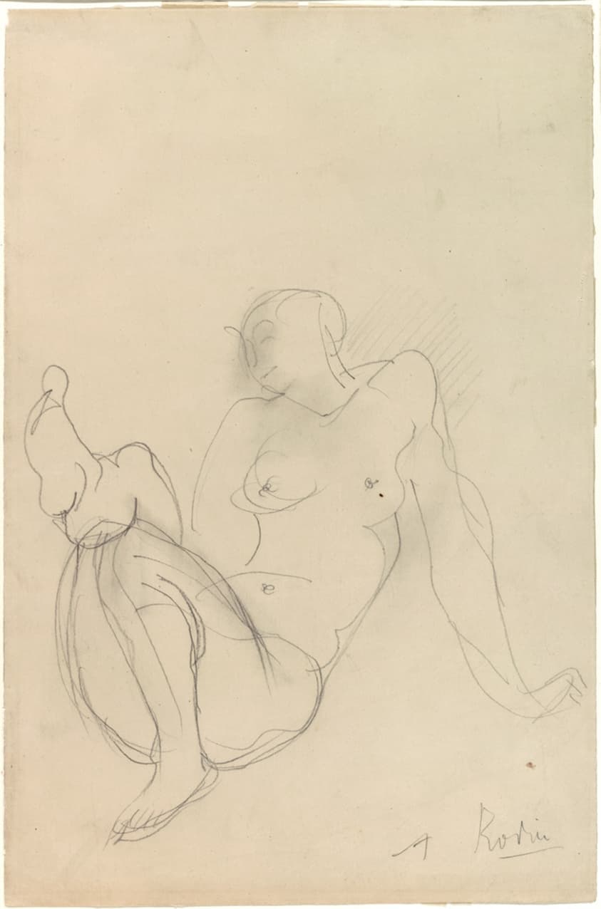 Reclining Nude — Auguste Rodin