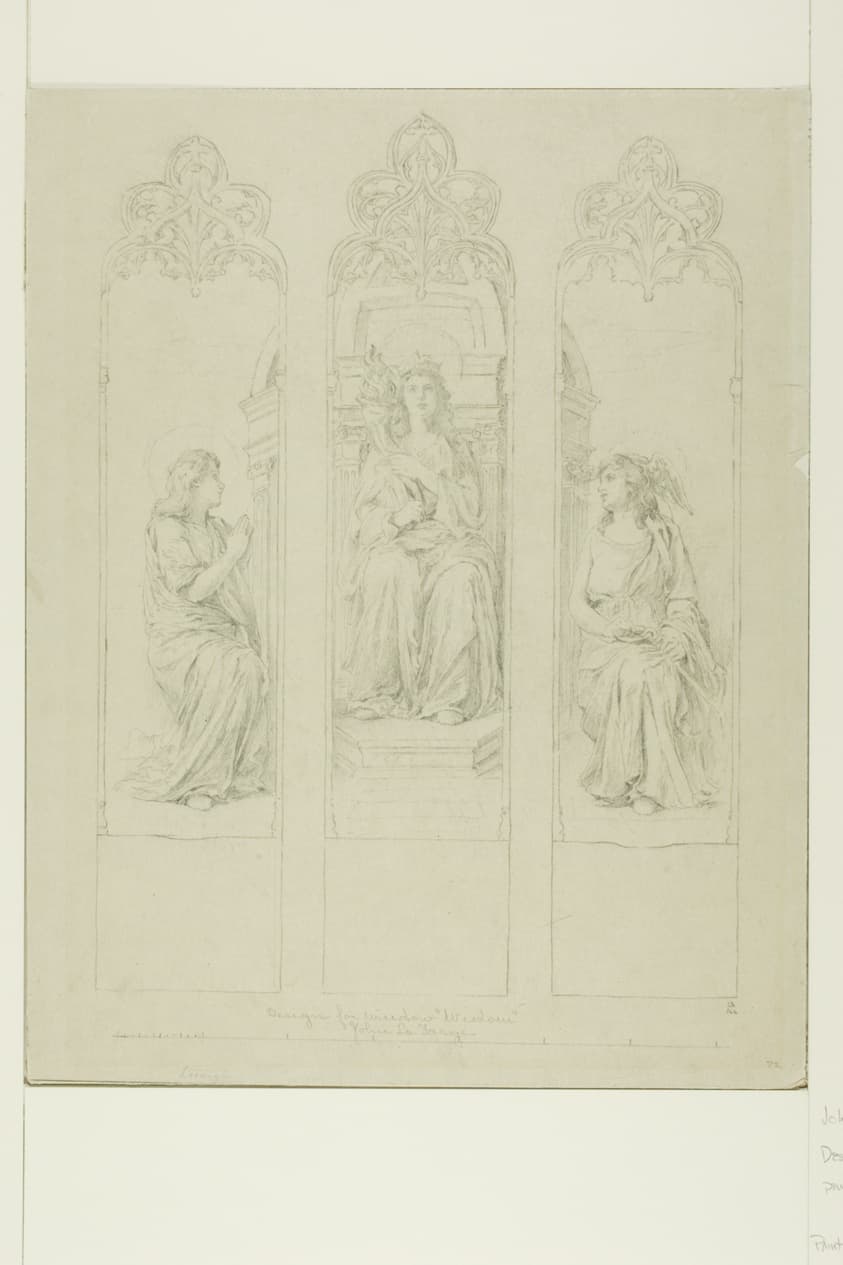Design for Window Wisdom — John La Farge