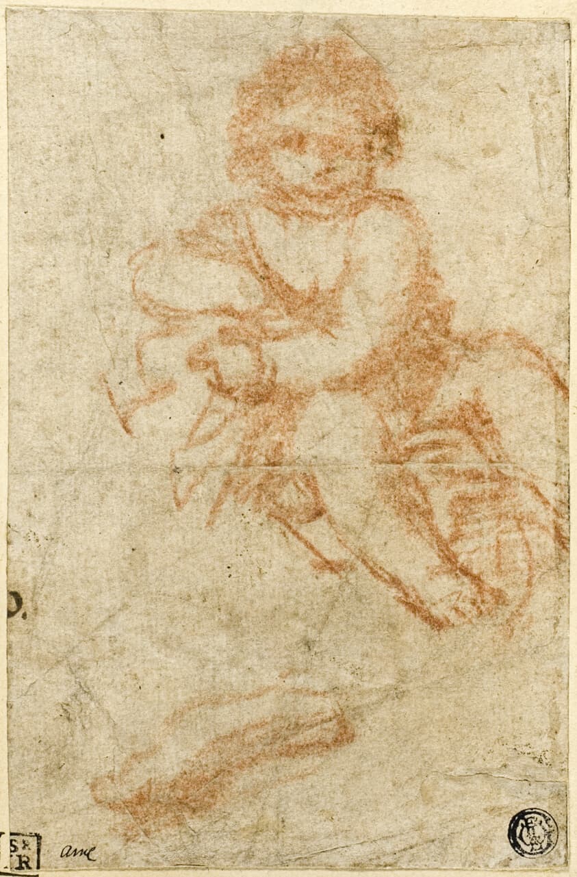 Study for Christ Child — Giacomo Cavedone