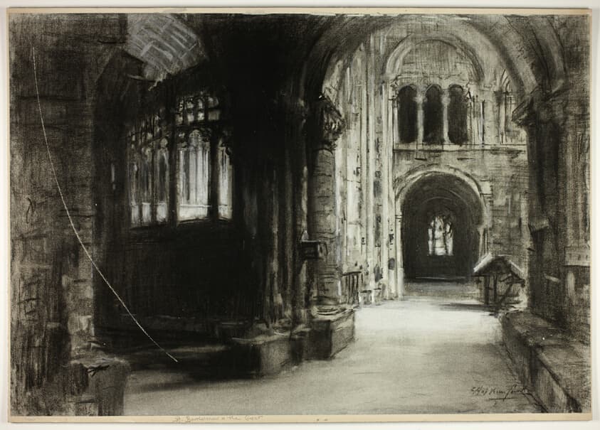St. Bartholomew's the Great, from In Thackeray's London — Francis Hopkinson Smith