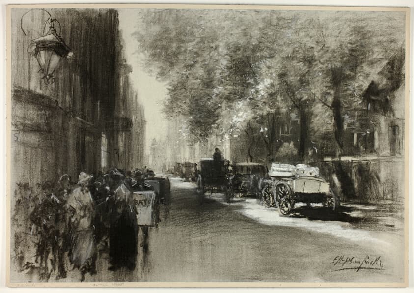 Jermyn Street, from In Thackeray's London — Francis Hopkinson Smith