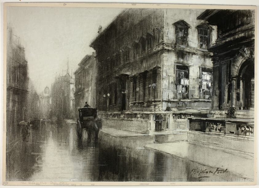 The Reform Club, from In Thackeray's London — Francis Hopkinson Smith