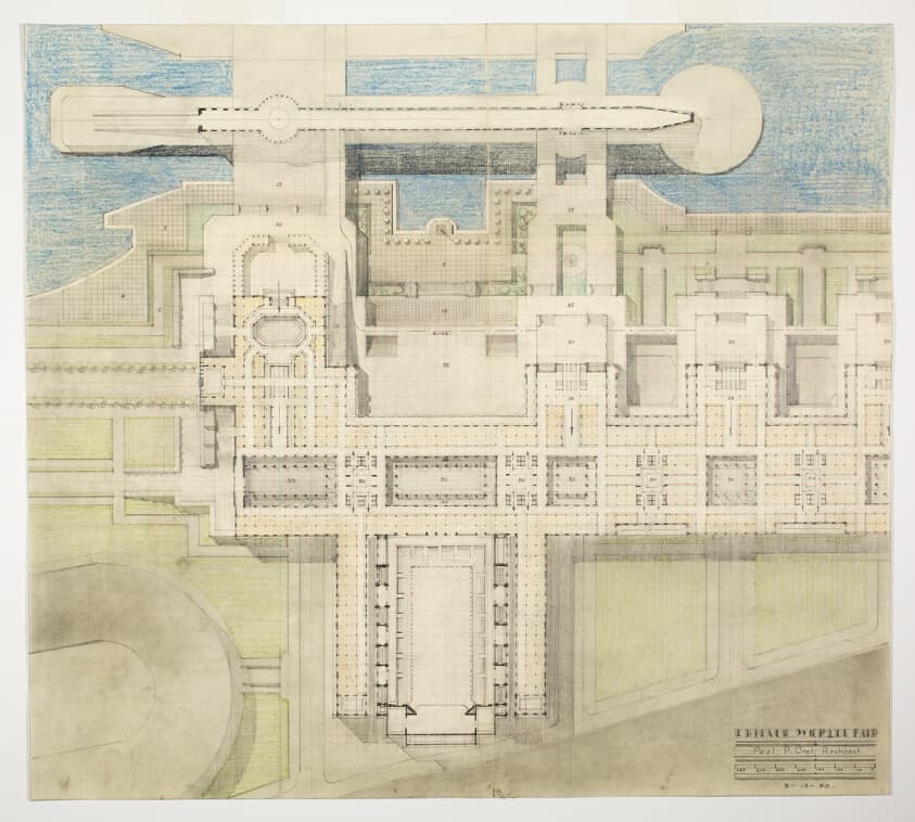 Century of Progress Exposition, Chicago, Illinois, Master Plan — Paul Philippe Cret