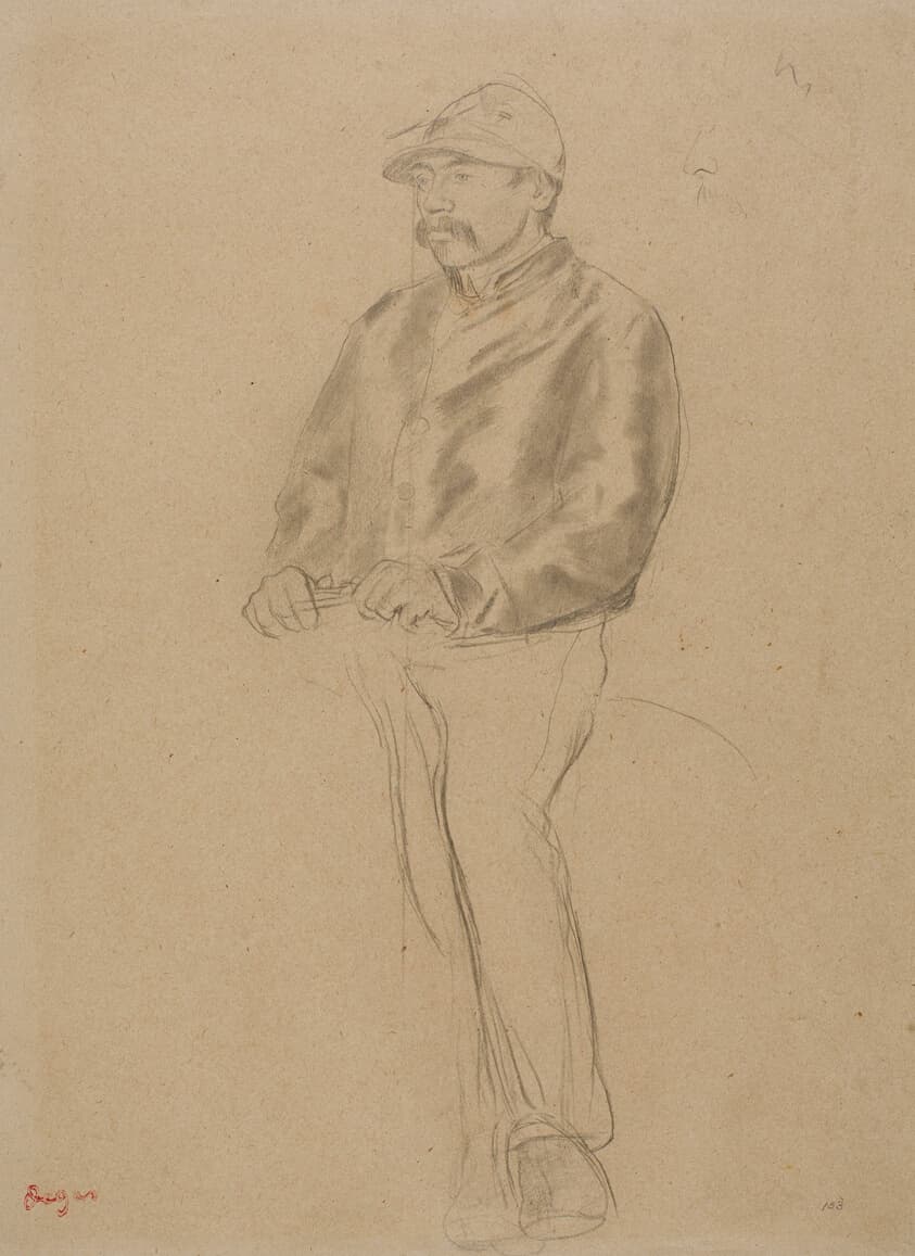 Jockey — Edgar Degas