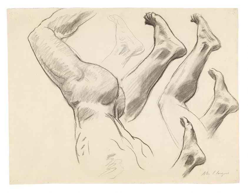 Sketches of Legs and Feet — John Singer Sargent