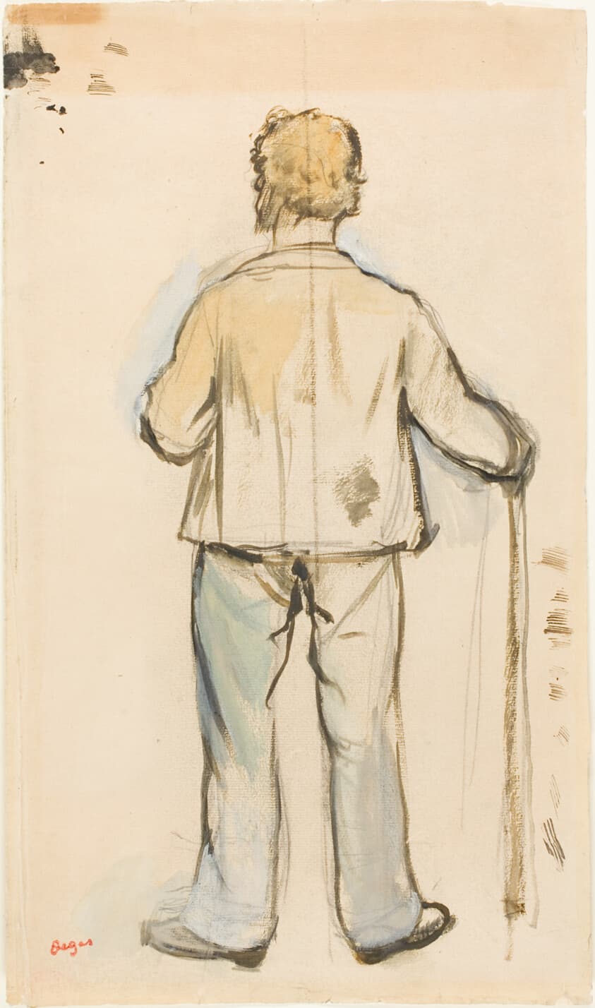 The Ballet Master — Edgar Degas