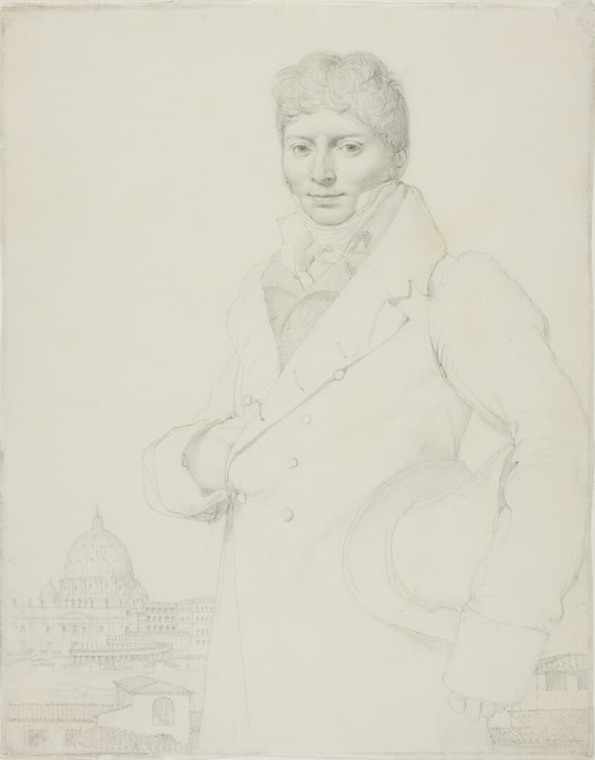Portrait of Jean-Louis Robin — Jean–Auguste–Dominique Ingres