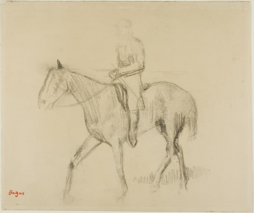 Horse and Rider — Edgar Degas