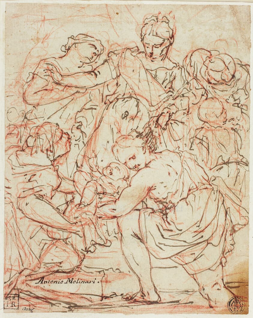 Finding of Moses — Antonio Molinari