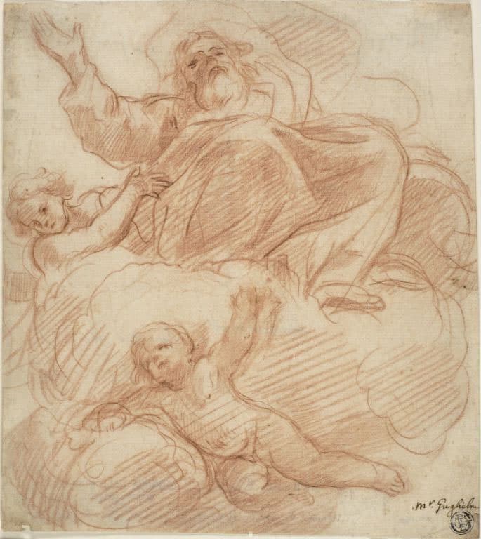 Study for God the Father — Guillaume Courtois