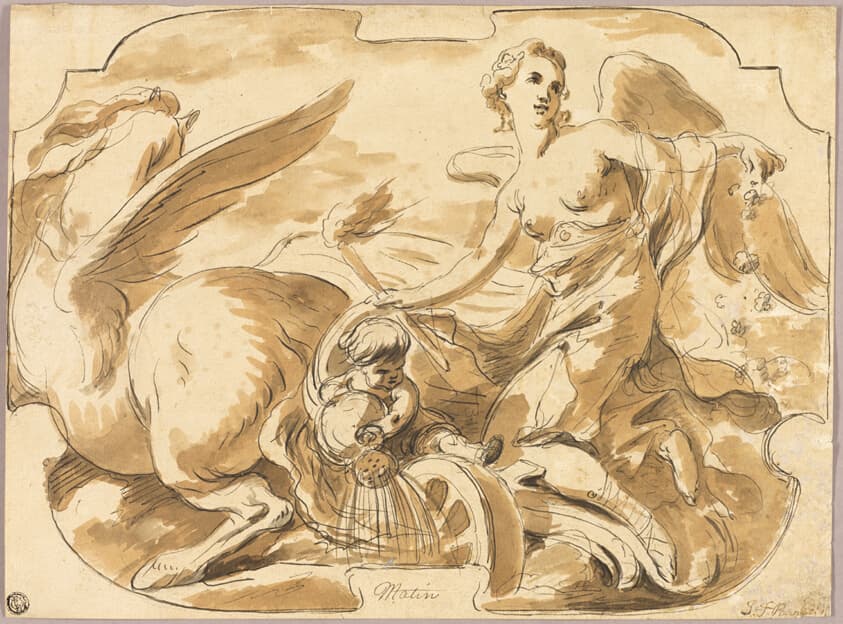 Aurora in Her Chariot — Joseph Francois Parrocel