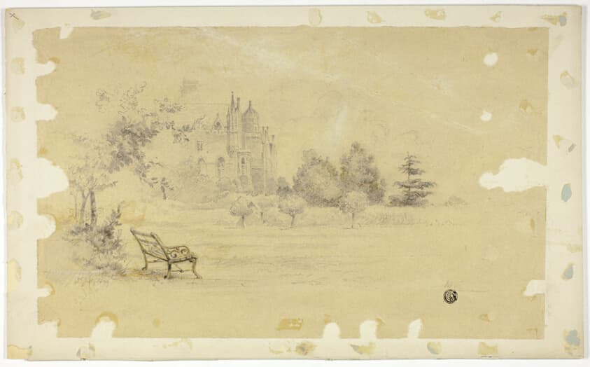 Saint Anne's Heath with Building — Jabez Bligh