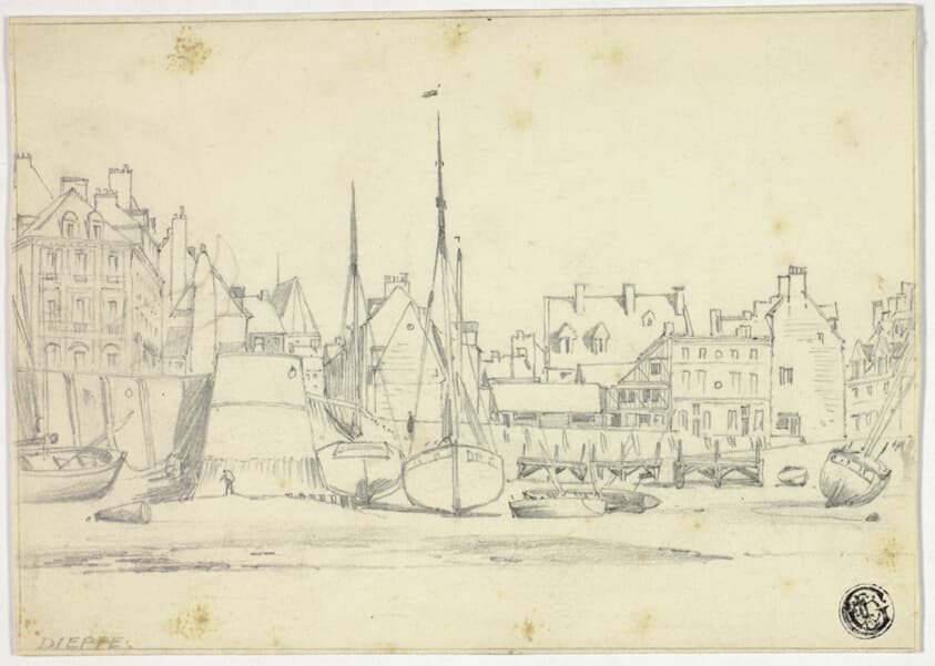 Dieppe — Edward William Cooke