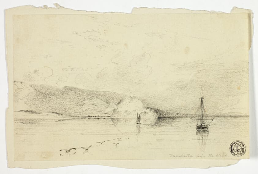 Dunbarton from the West — Anthony Vandyke Copley Fielding