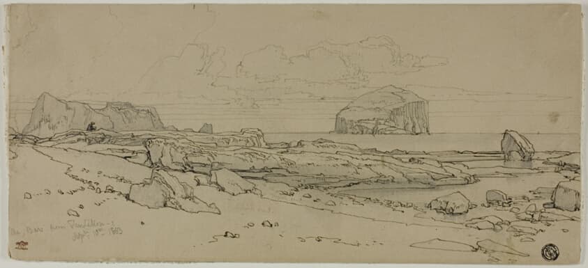 The Bars from Tantallon, Scotland — William Leighton Leitch