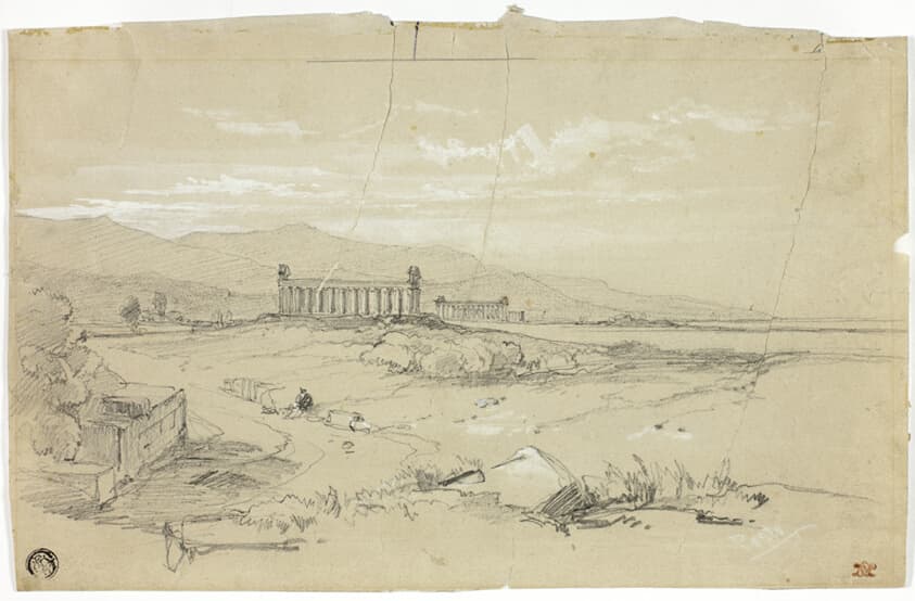 Paestum — William Leighton Leitch