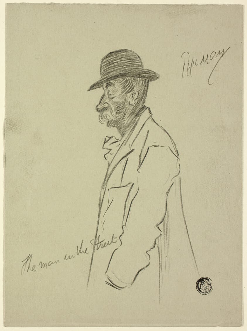 The Man in the Street — Philipp William May