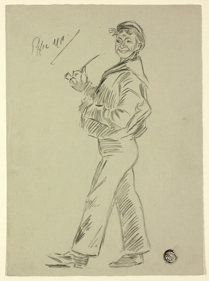 British Seaman on Shoreleave — Philipp William May