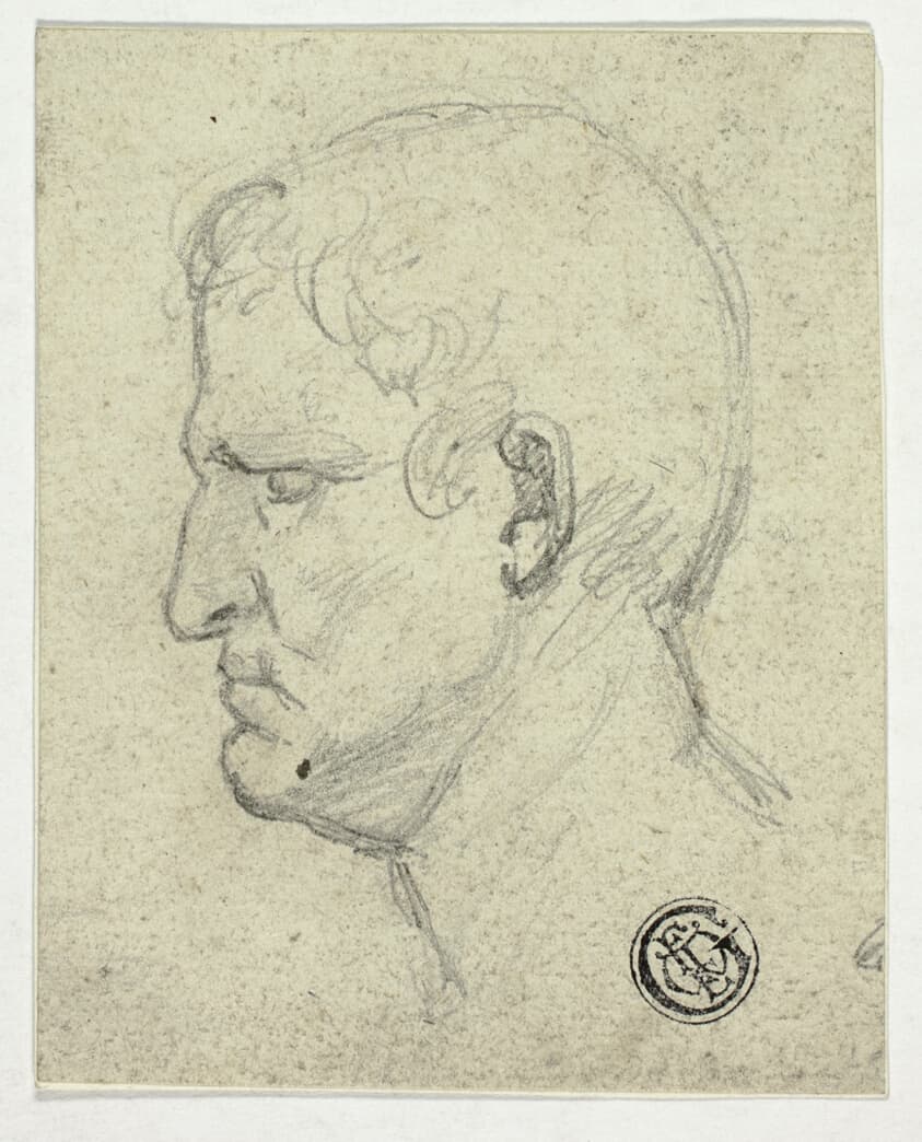 Head of Roman Emperor — William Mulready