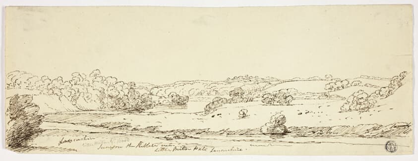 Scenes on the Kibble near Little Milton Hall, Lancashire — Joseph Mallord William Turner