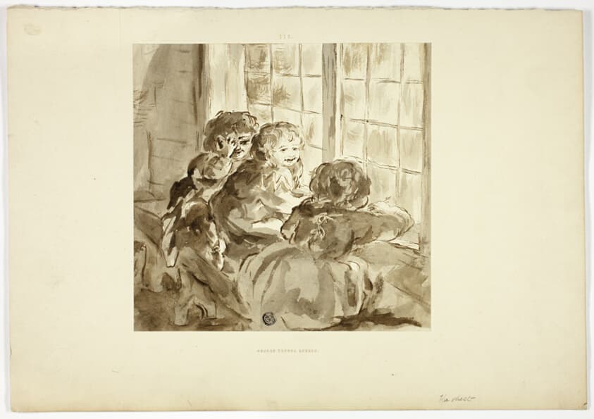 Children at Window — George Fennel Robson