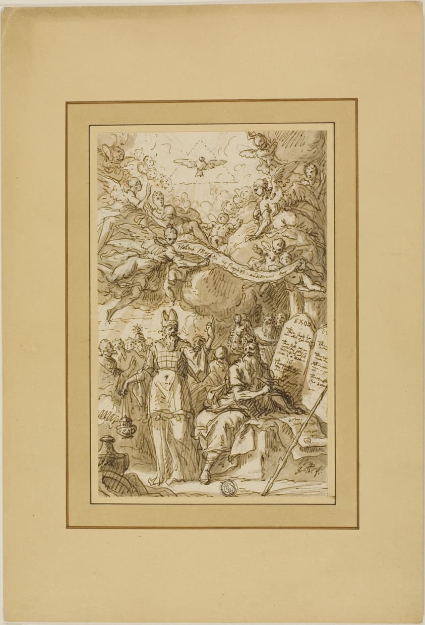 Moses and the Tables of Law — James Thornhill