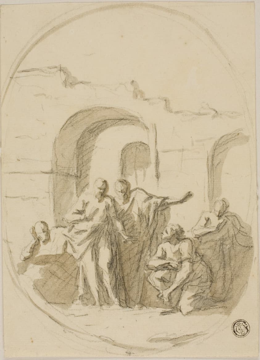 Saint Paul and Barnabas at Lystra — James Thornhill
