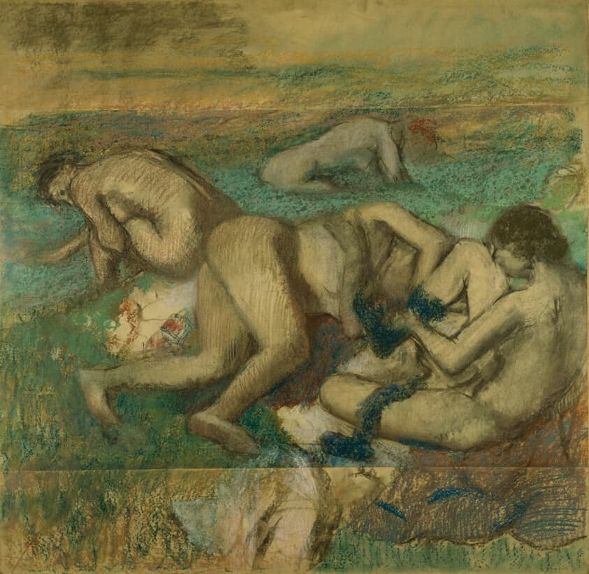 The Bathers — Edgar Degas