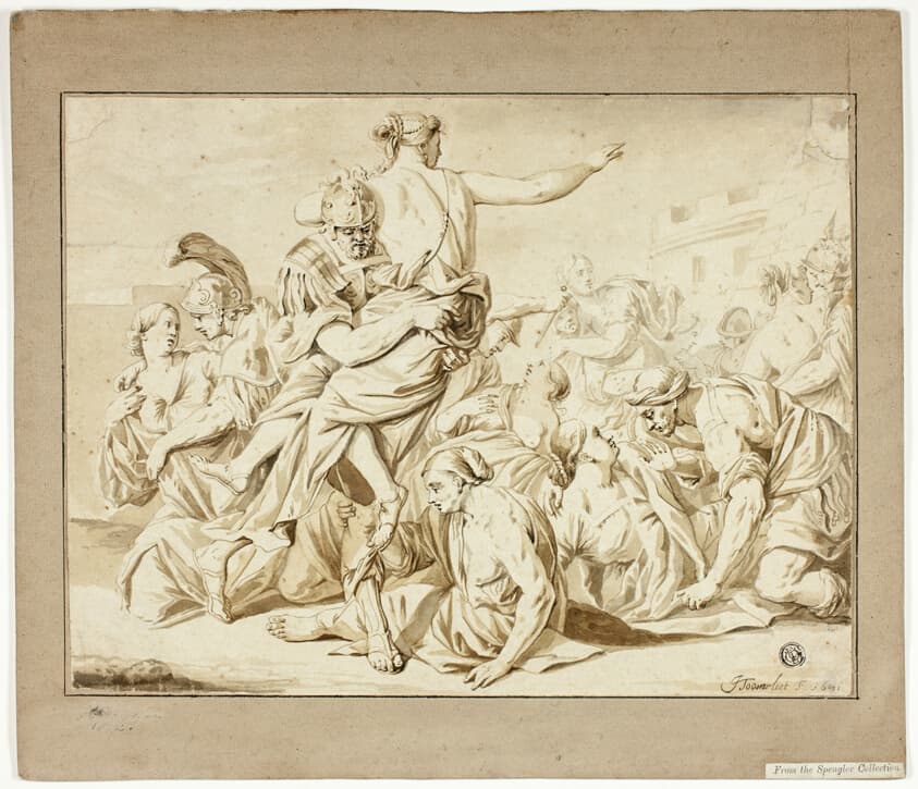 Rape of the Sabines — Jacob Toorenvliet