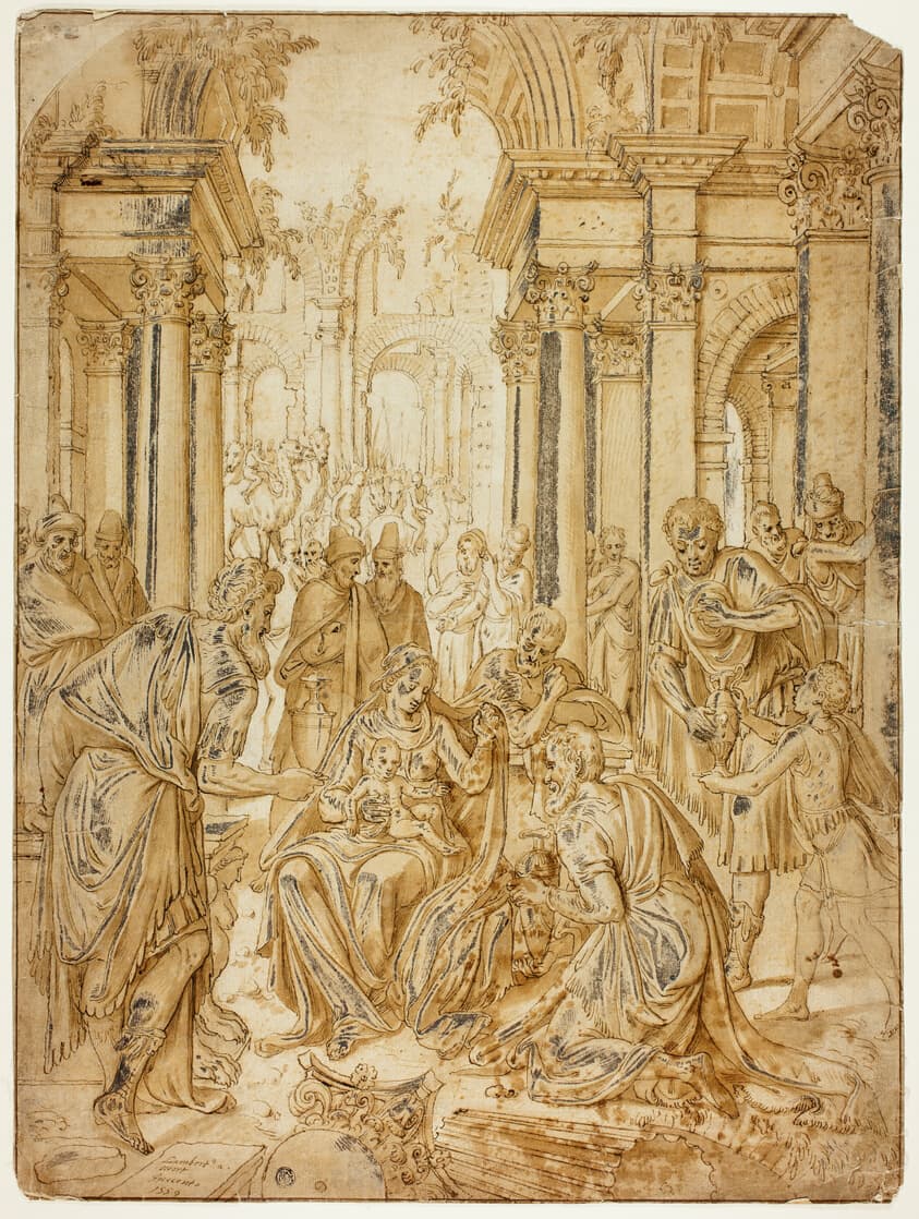 Adoration of the Magi — Lambert van Noort