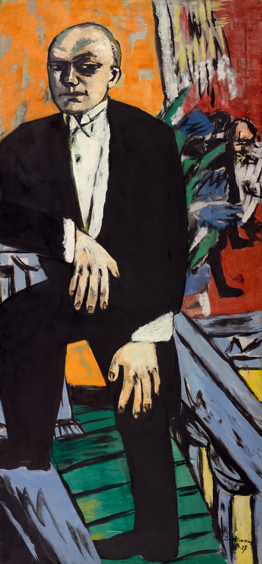 Self-Portrait — Max Beckmann
