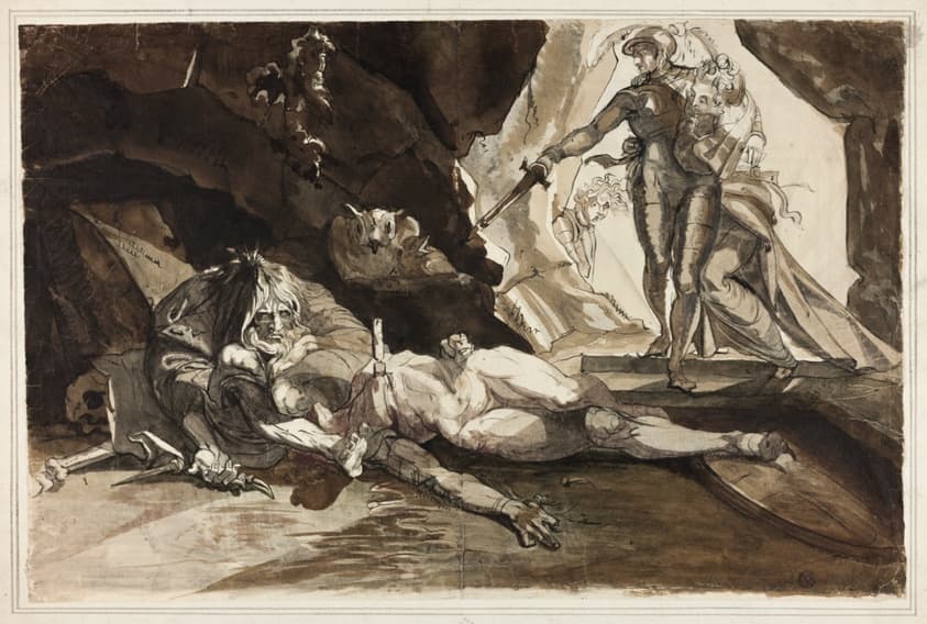 The Cave of Despair — Henry Fuseli