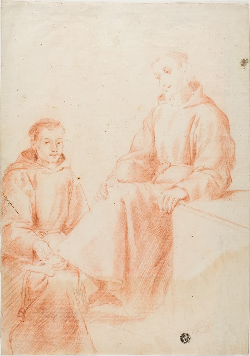 Two Monks — Lodovico Carracci