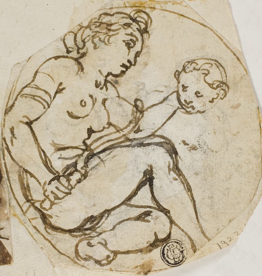 Venus and Cupid — Andrea Lilio