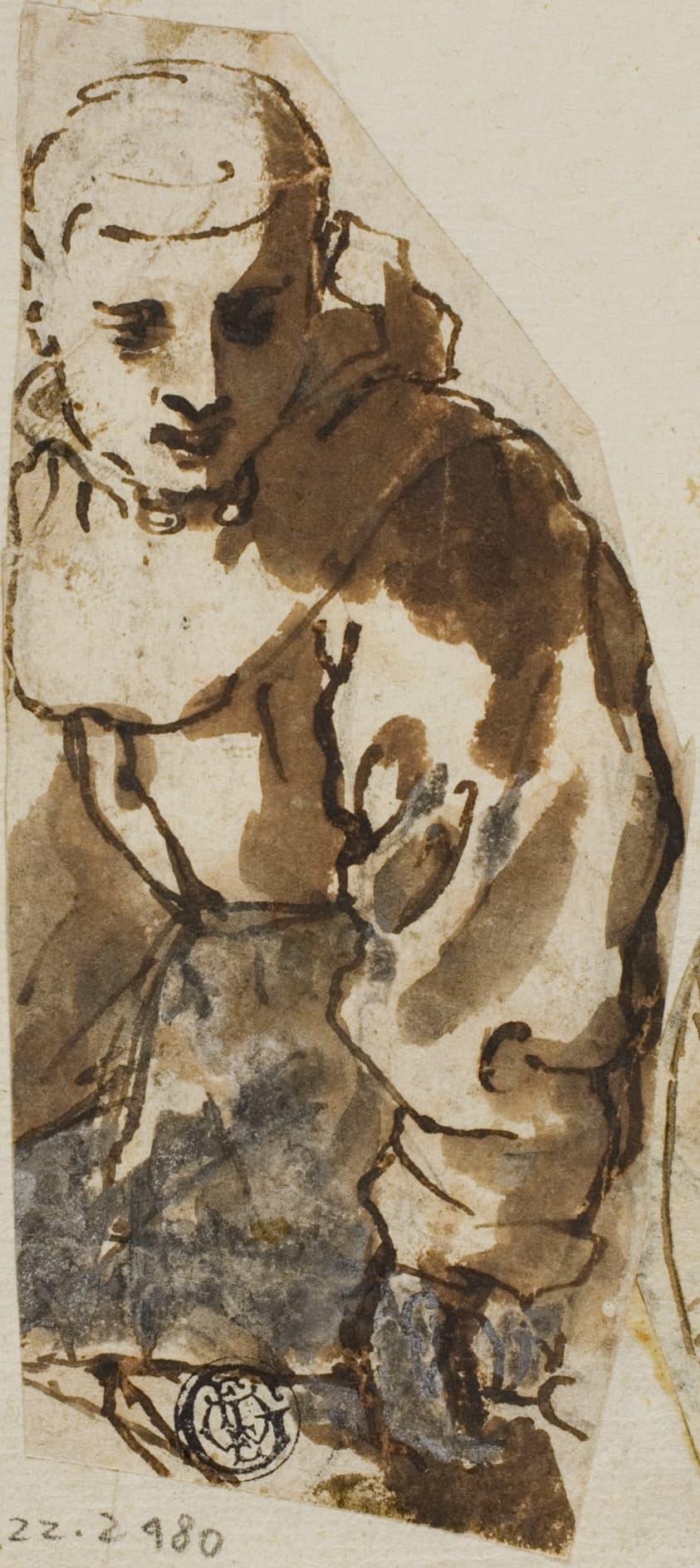 Monk Turning Sideways — Andrea Lilio