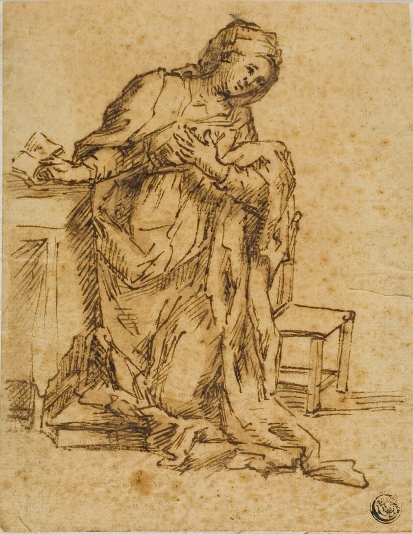 Virgin Annunciate — Lodovico Carracci