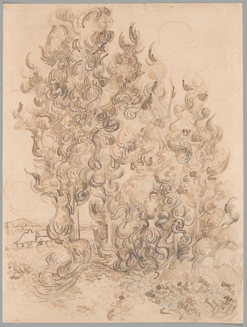 Cypresses — Vincent van Gogh