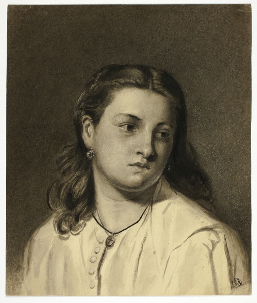 Bust of a Young Woman — Andrea Carlo Lucchesi