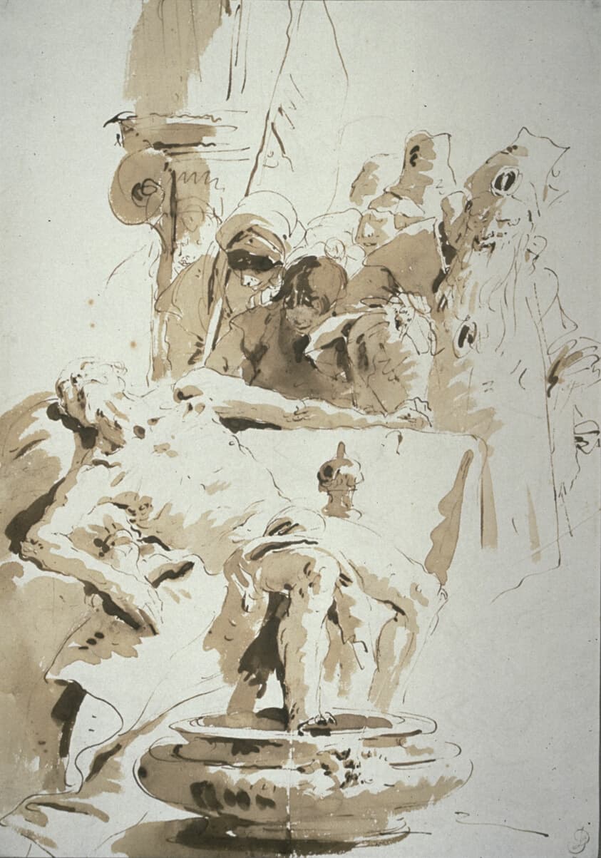 Fantasy on the Death of Seneca — Giovanni Battista Tiepolo