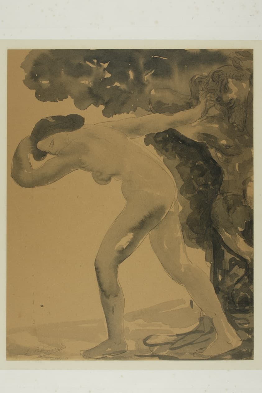 Pan and Syrinx — Joseph Antoine Bernard