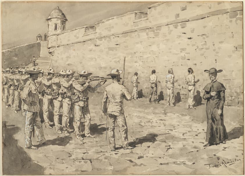 The Cuban Martyrdom — Frederic Remington