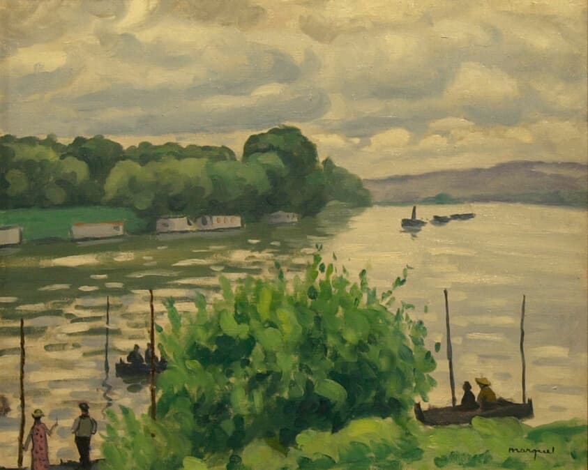 The Seine at Triel — Albert Marquet