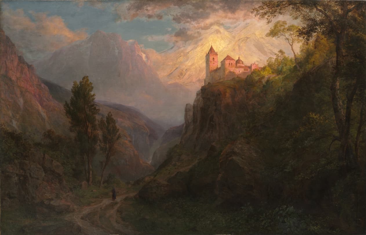 The Monastery of San Pedro (Our Lady of the Snows) — Frederic Edwin Church