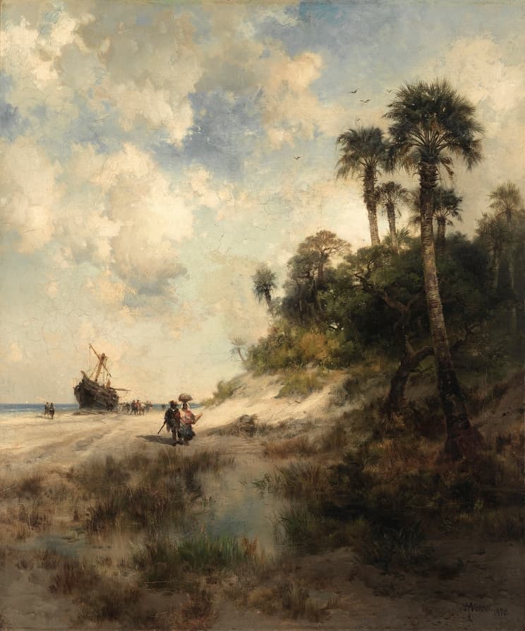 Fort George Island, Florida — Thomas Moran