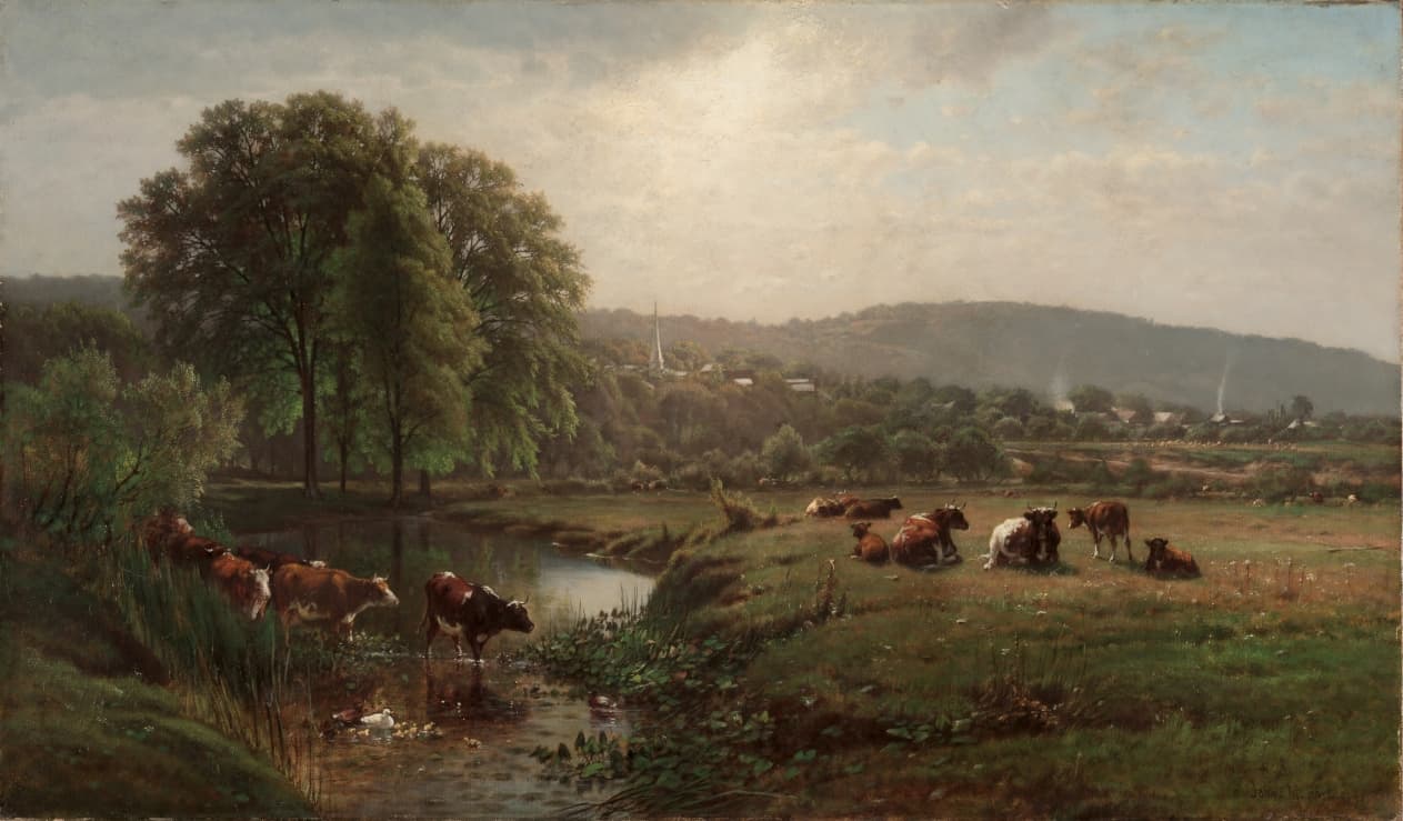 Morning in New England — James McDougal Hart