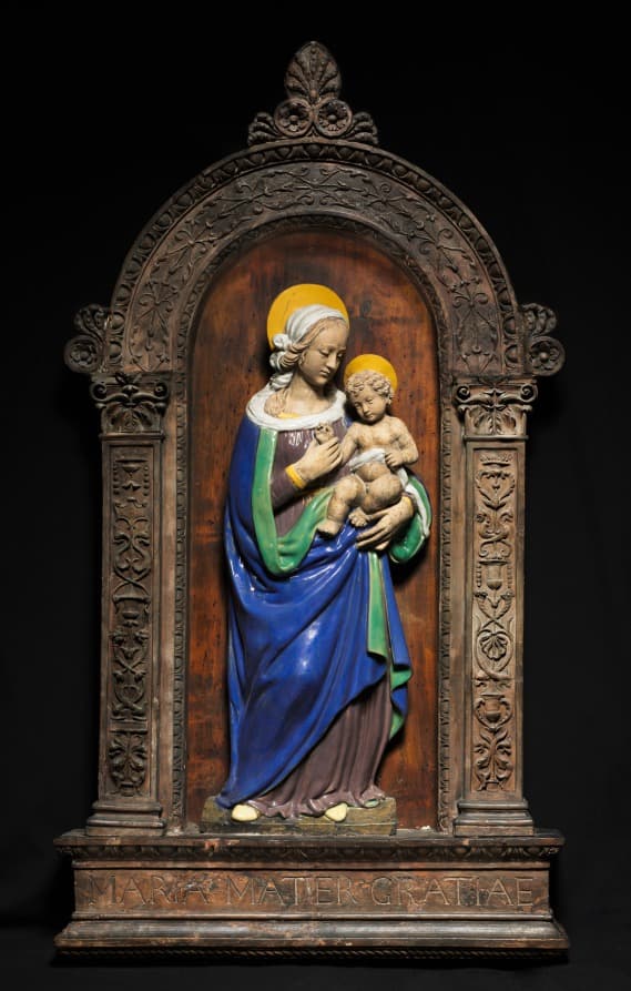 Virgin and Child — Benedetto Buglioni
