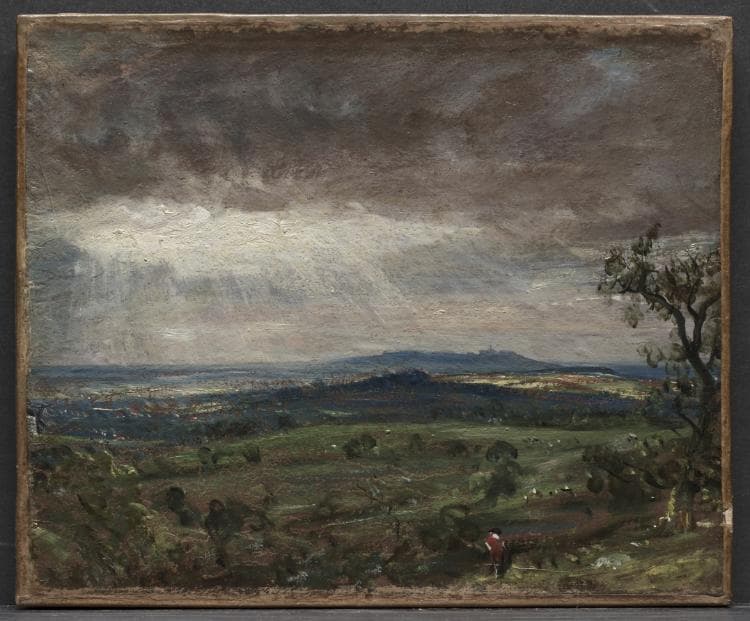 Hampstead Heath, Looking Toward Harrow — John Constable