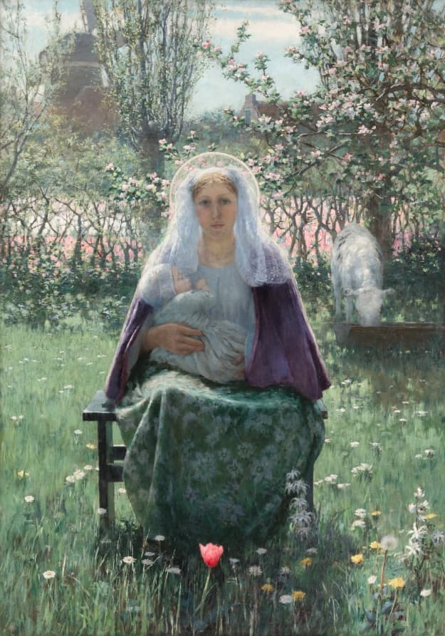 The Blessed Mother — George Hitchcock